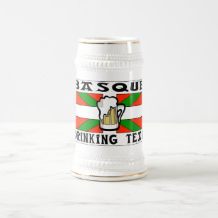 Jarra De Cerveza Cerveza de consumición vasca Stein del equipo