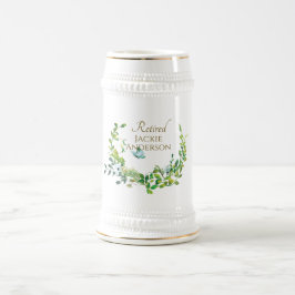 Jarra De Cerveza Cerveza de retiro personalizada Stein Botanical Go