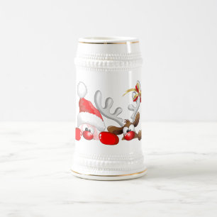 Jarra De Cerveza Cerveza divertida Stein del dibujo animado de
