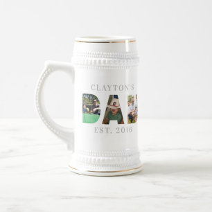 Jarra De Cerveza Cerveza fotográfica DAD personalizada Mug Stein