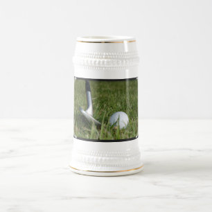 Jarra De Cerveza Cerveza Golfing Stein de la foto