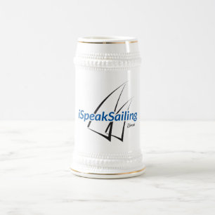 Jarra De Cerveza cerveza iSpeakSailing Stein