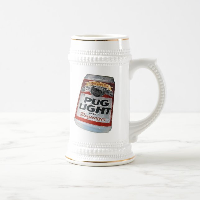 Jarra De Cerveza Cerveza ligera de Pugweizer (Derecha)
