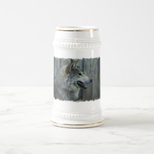 Jarra De Cerveza Cerveza mexicana Stein del lobo