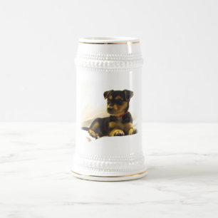 Jarra De Cerveza Cerveza negra Stein de la chihuahua