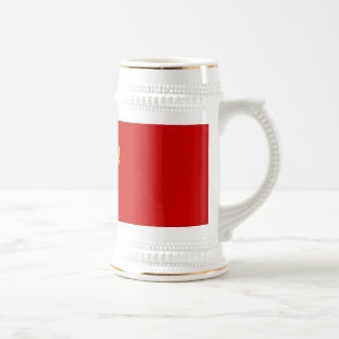JARRA DE CERVEZA CERVEZA RUSA STEIN DE LA BANDERA