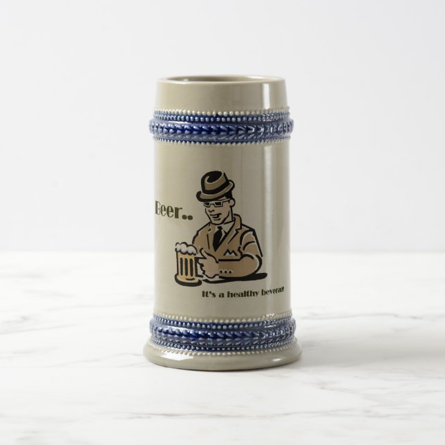 Jarra De Cerveza Cerveza sana Stein de la bebida (Centro)