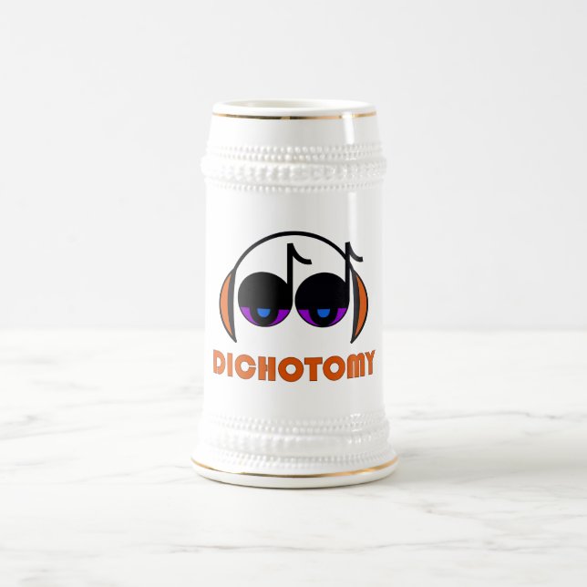 Jarra De Cerveza Cerveza Stein de la dicotomía (Centro)