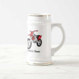 Jarra De Cerveza Cerveza Stein de la motocicleta