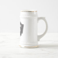 Cerveza Stein de los jinetes del bigote