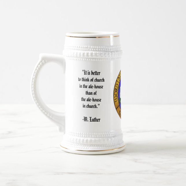 Jarra De Cerveza Cerveza Stein de Martin Luther (Izquierda)