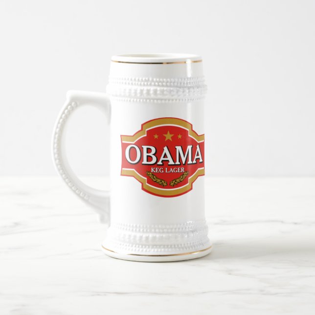 Jarra De Cerveza Cerveza Stein de Obama (Izquierda)