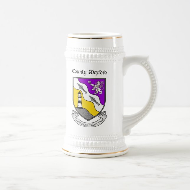 Jarra De Cerveza Cerveza Stein de Wexford (Derecha)