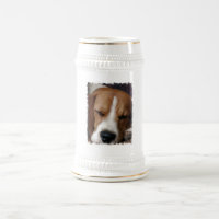 Cerveza Stein del beagle el dormir