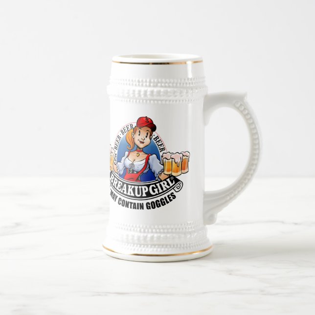 Jarra De Cerveza Cerveza Stein del chica de la desintegración (*May (Derecha)