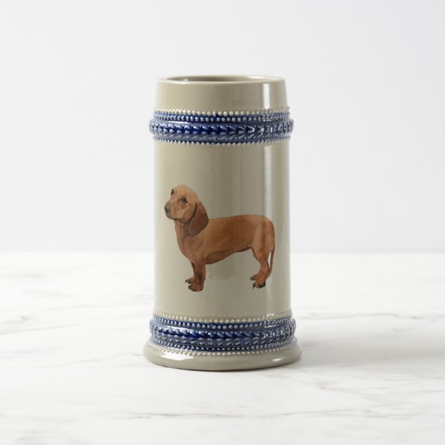 Jarra De Cerveza Cerveza Stein del Dachshund (Centro)
