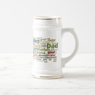 Jarra De Cerveza Cerveza Stein del día de padre