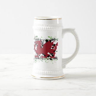 Jarra De Cerveza Cerveza Stein del dragón Galés