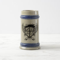 Cerveza Stein del escudo de Denver H3