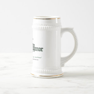 Jarra De Cerveza Cerveza Stein del logotipo w/Text de DRM Ankh