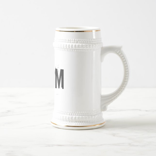 Jarra De Cerveza Cerveza Stein del novio (Derecha)
