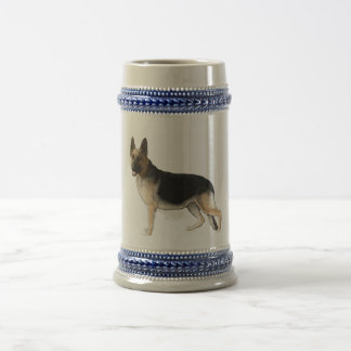 Jarra De Cerveza Cerveza Stein del pastor alemán