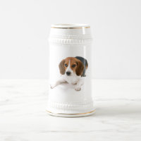 Cerveza Stein del perro del beagle