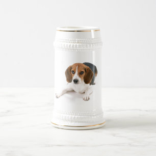 Jarra De Cerveza Cerveza Stein del perro del beagle