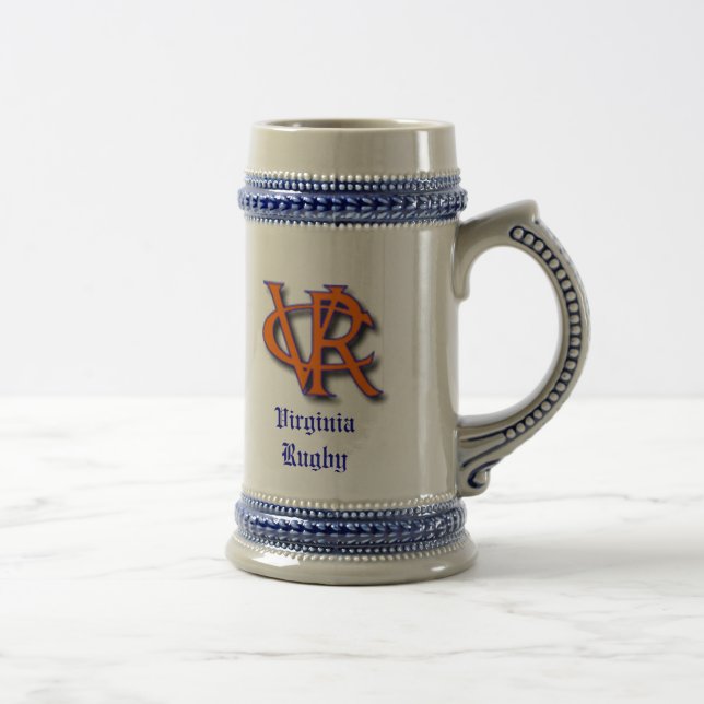Jarra De Cerveza Cerveza Stein del rugbi del VA (Derecha)