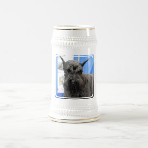 Jarra De Cerveza Cerveza Stein del Schnauzer gigante