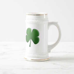 Jarra De Cerveza Cerveza Stein del trébol