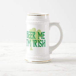 Jarra De Cerveza Cerveza yo soy irlandés Stein