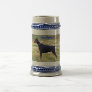 JARRA DE CERVEZA CHAMPION DOBERMAN STEIN