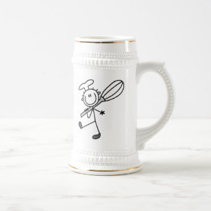 Jarra De Cerveza Chef de Palitos con Batidor
