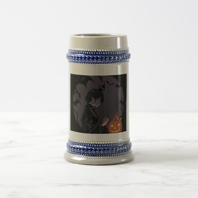 Jarra De Cerveza chica de halloween (Centro)