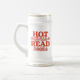 Jarra De Cerveza Chicas Calientes Leen Libros