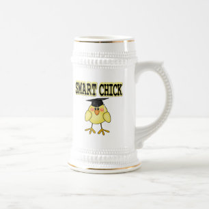 Jarra De Cerveza Chick inteligente