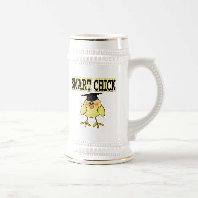 Jarra De Cerveza Chick inteligente (Derecha)