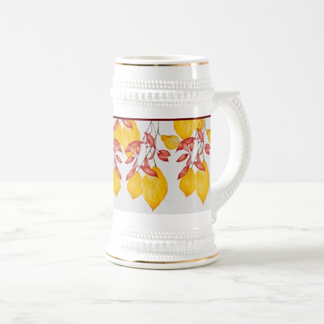 Jarra De Cerveza Chili y Turmérica en un acero (Anverso derecho)