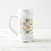 Chinoiserie Elegant Lotus Flowers Gold Pink
