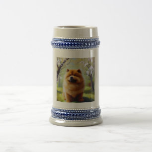 Jarra De Cerveza Chow Chow Dog