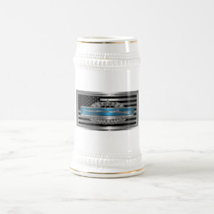 Jarra De Cerveza CIB con estrella de combate