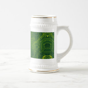 Jarra De Cerveza Cibernatura de Greenish