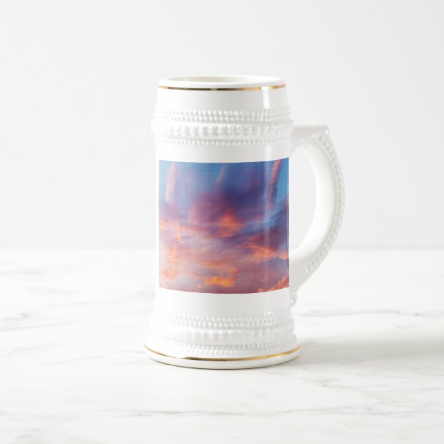 Jarra De Cerveza cielo coqueto (Anverso derecho)