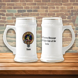 Jarra De Cerveza Clan Gunn Escudo
