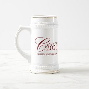Jarra De Cerveza Clase 2020 - Mugs de regalo de graduación persona