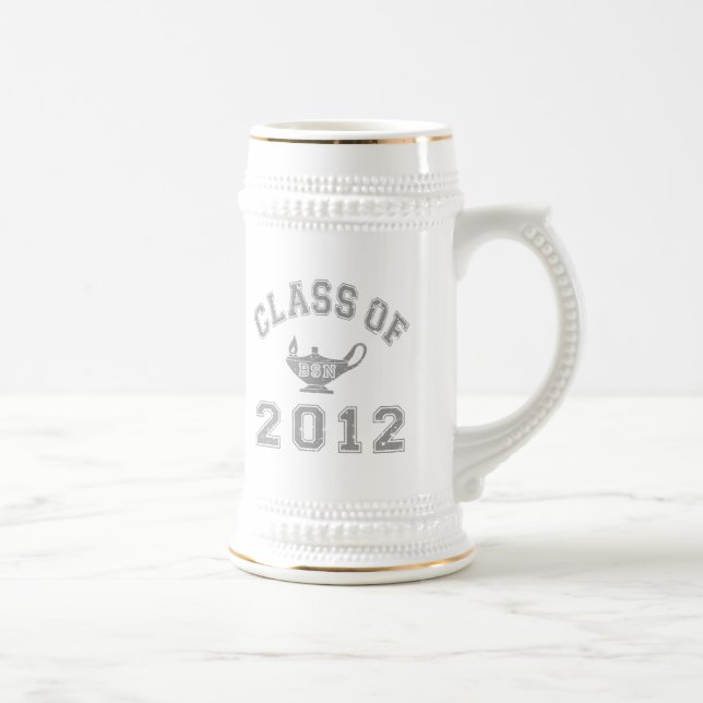 Jarra De Cerveza Clase de 2012 BSN - gris (Derecha)