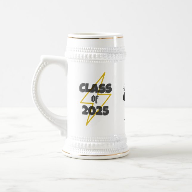 JARRA DE CERVEZA CLASE PERSONALIZADA DE 2025 DABBING MALE (Izquierda)
