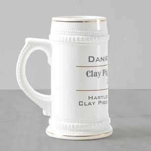 Jarra De Cerveza Clay Pigeon Champion
