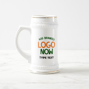 JARRA DE CERVEZA CLIENTE SENCILLO Y LIMPIO DE MODA BLANCO